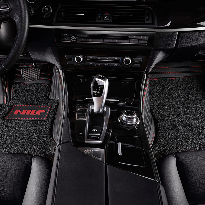 尼罗河 皮革加丝圈汽车脚垫