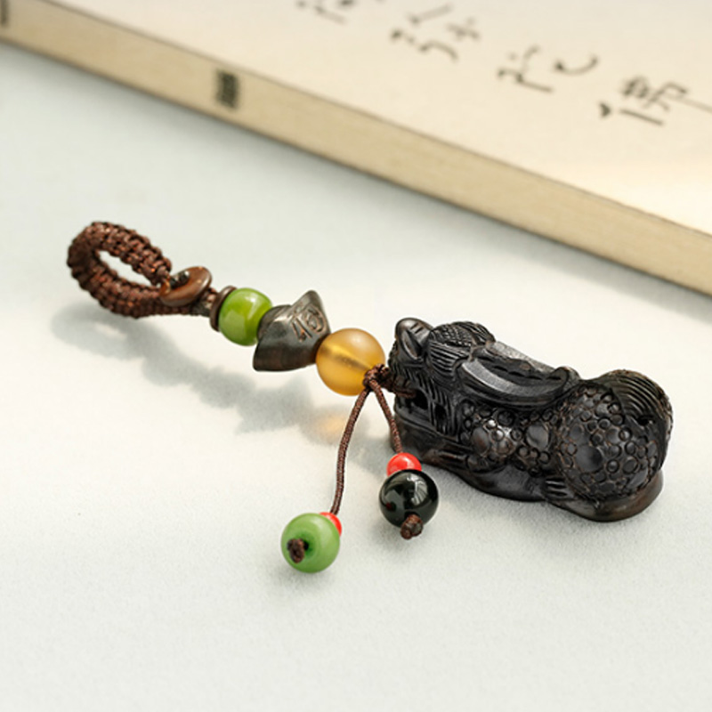 梵心 招财貔貅汽车钥匙扣