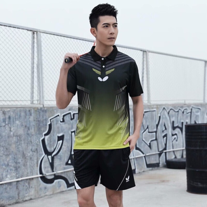 Endure  G 2022 new butterfly table tennis suit suit men's and women's summer short sleeve quick drying breathable sportswear