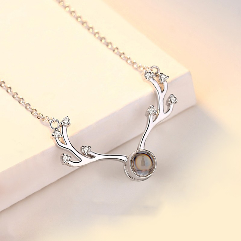 沉鱼落雁 一路鹿有你项链