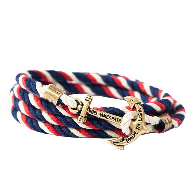 kjp 编织棉麻手链