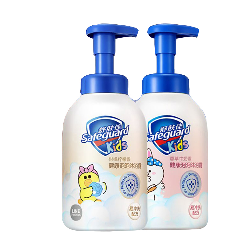舒肤佳 健康萌友儿童泡泡沐浴露