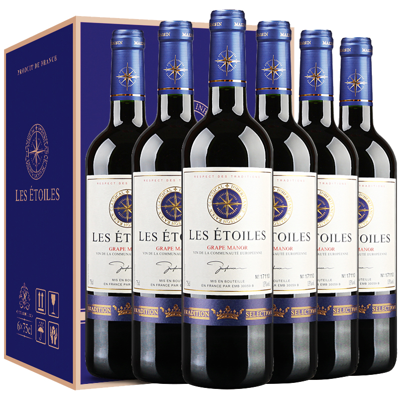 八角星 礼盒装 葡萄酒