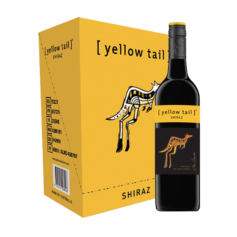 黄尾袋鼠 佐餐 葡萄酒