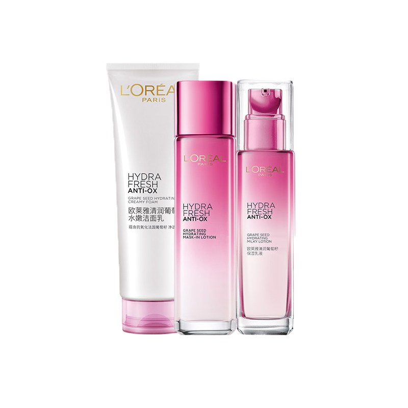 欧莱雅 舒润补水 美肤套盒