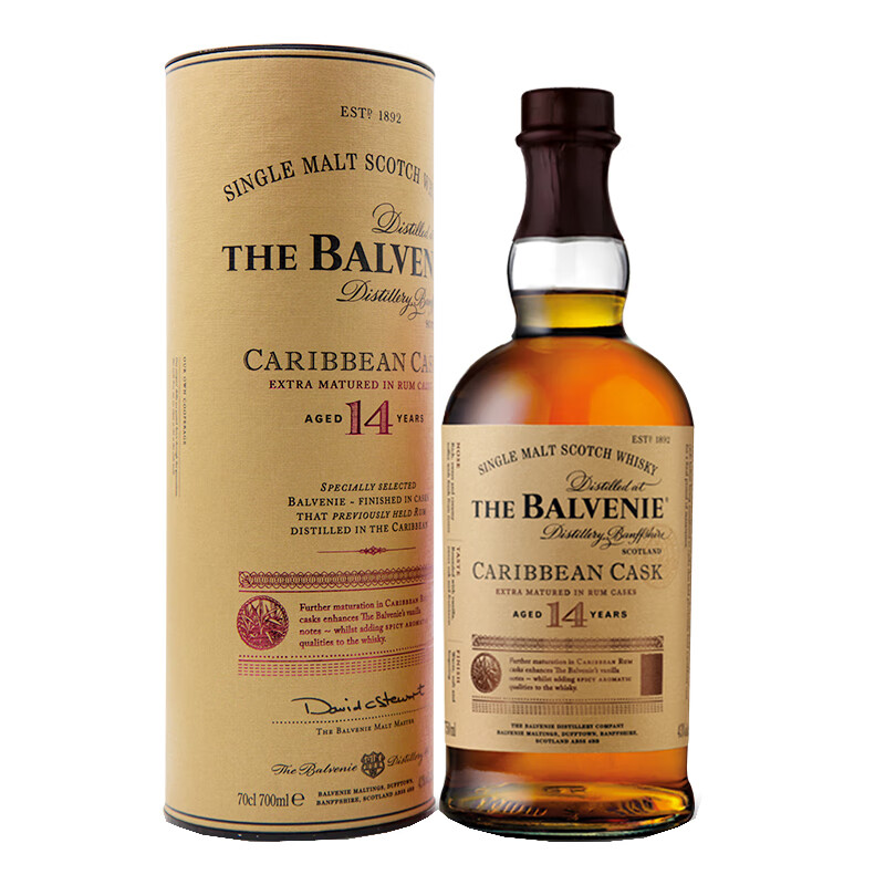 苏格兰百富 14年纯麦威士忌