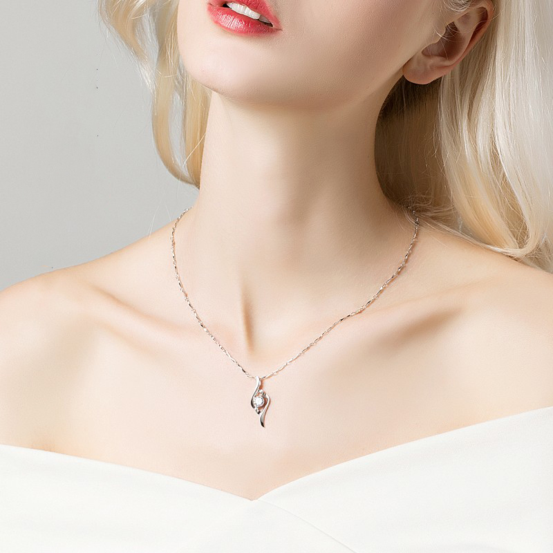 沉鱼落雁 纯银唯美项链