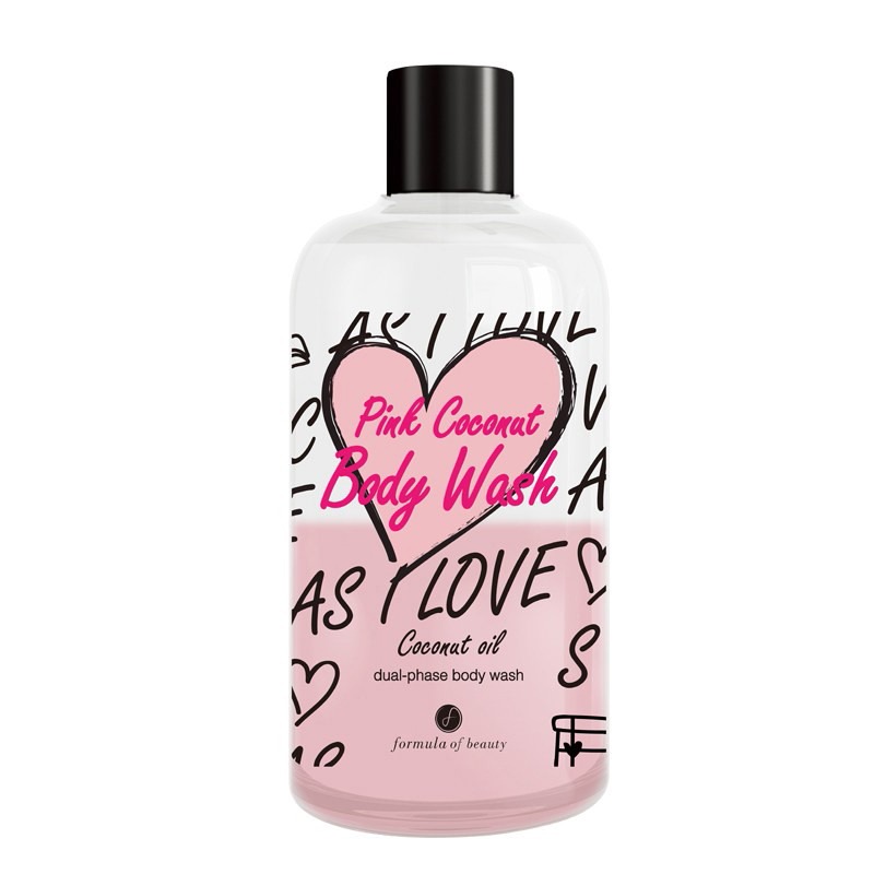 美丽艾拉 粉椰子奶盖沐浴露