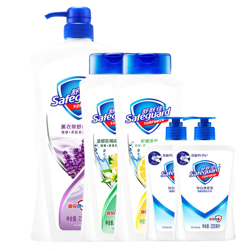 舒肤佳 自然馨香套装沐浴露