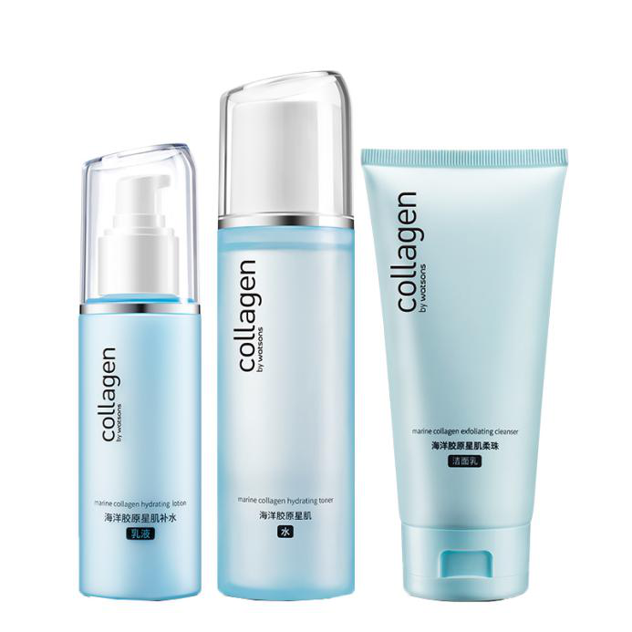 屈臣氏 海洋胶原星肌护肤套装