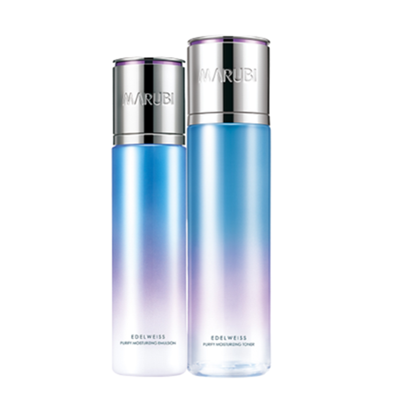 丸美雪绒花保湿护肤套装