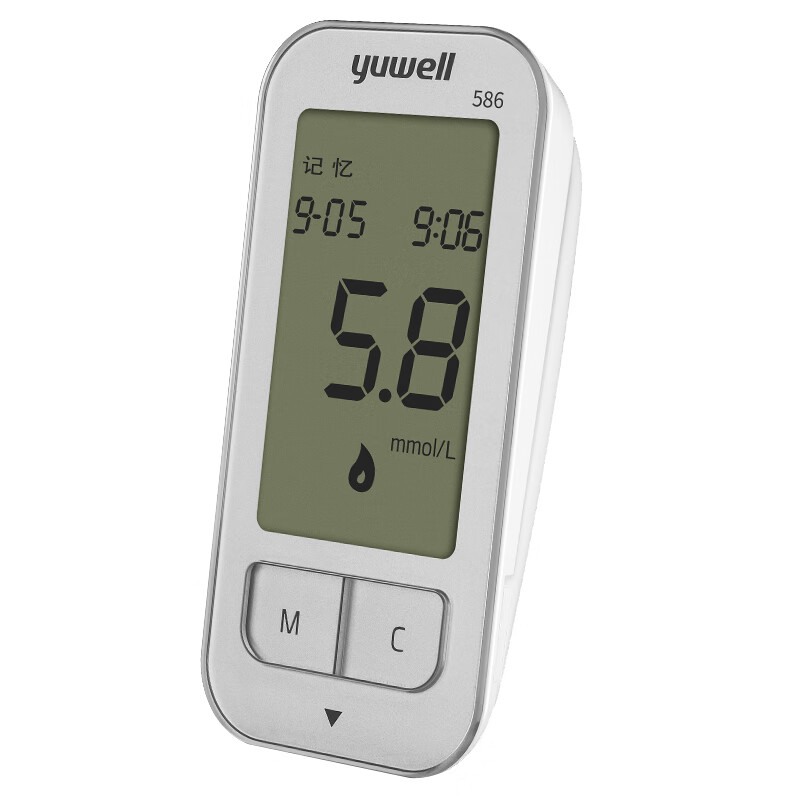 鱼跃五电极技术血糖仪