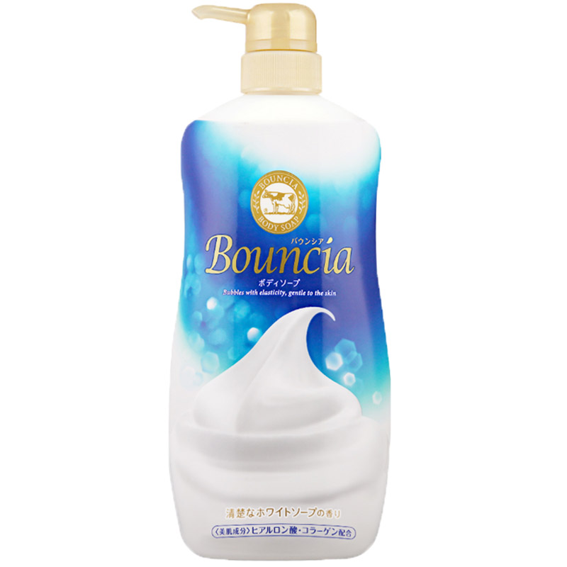 牛乳石硷 绵密泡泡美肤沐浴露