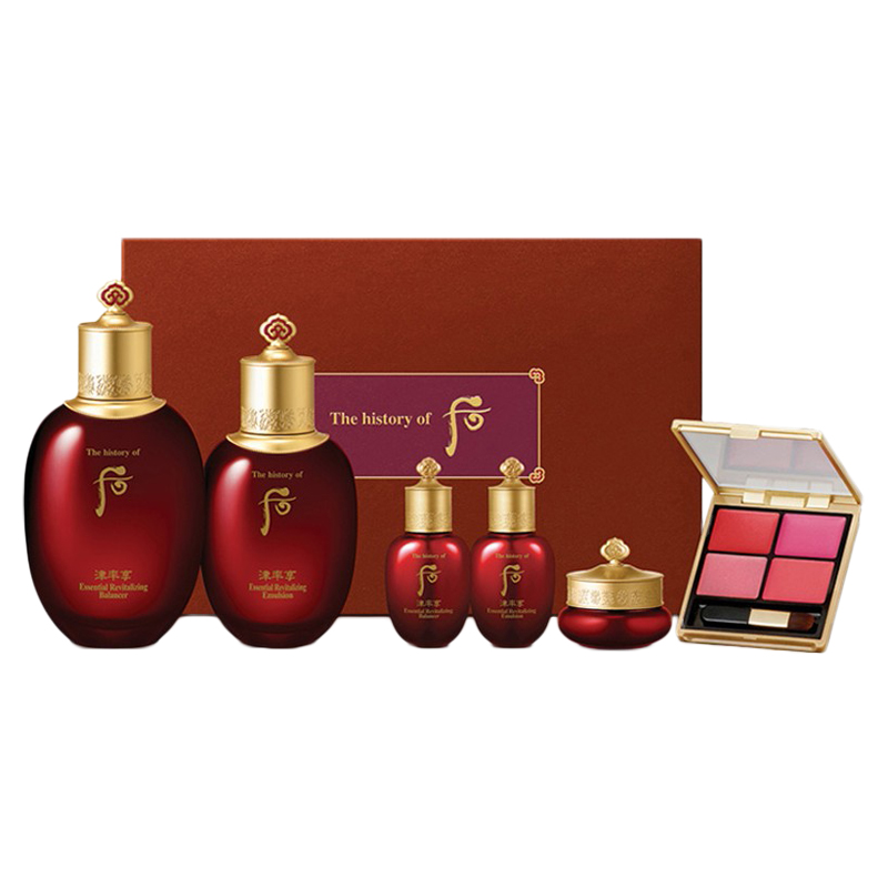 whoo 水润滋养护肤品套装