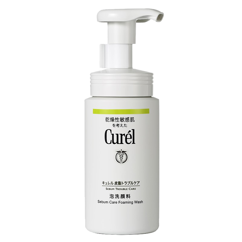 珂润 控油保湿洗面奶