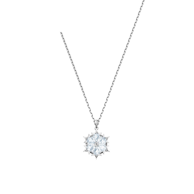 施华洛世奇 唯美浪漫雪花项链