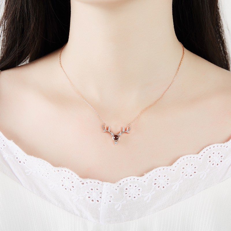 沫兰 定制投影项链