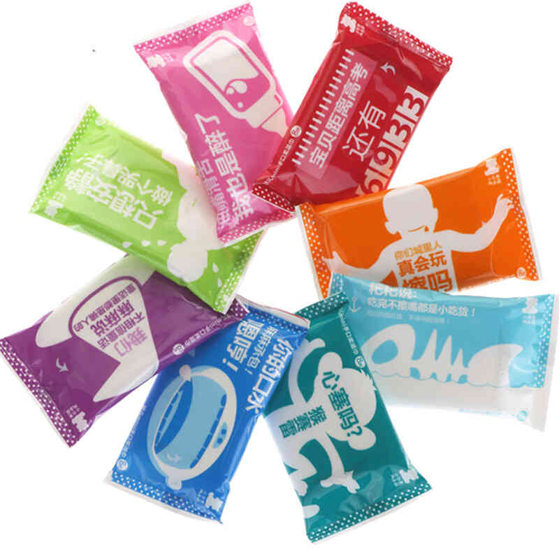 小白熊便携手口湿巾