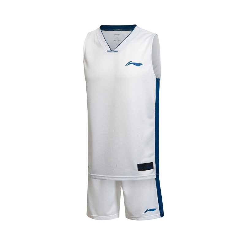 Li Ning basketball suit men's CBA college sports jersey match vest aatk003