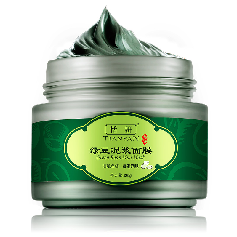 恬妍 深层清洁 涂抹式绿豆面膜