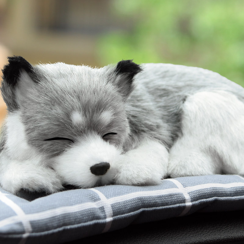 轩之梦 仿真狗车载摆件