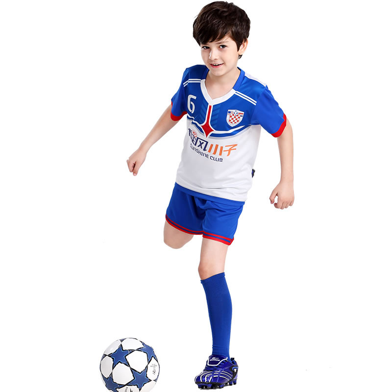 Jianfei children's football suit training suit spring, summer and autumn student football suit men's and women's sports suit