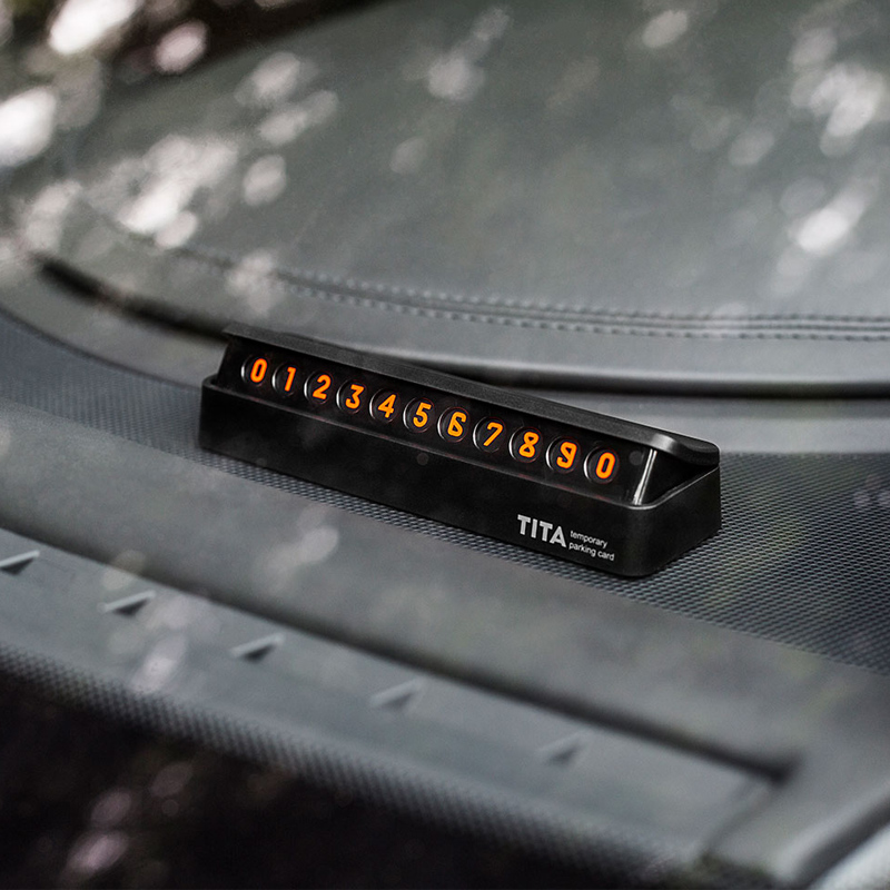 卡莱饰 翘板结构临时停车牌