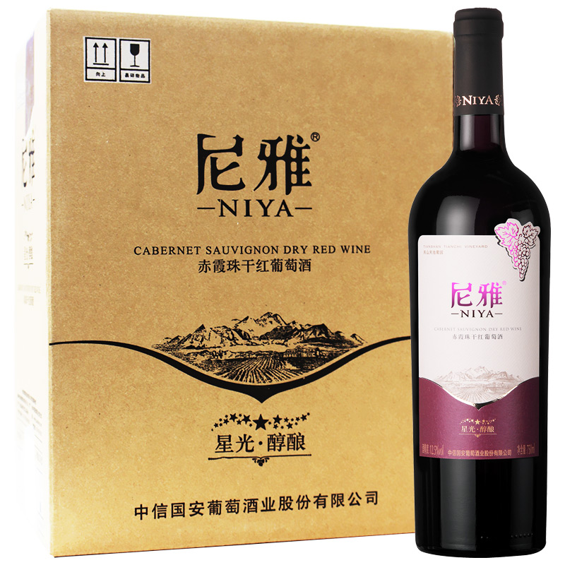 尼雅 星光醇酿干红葡萄酒