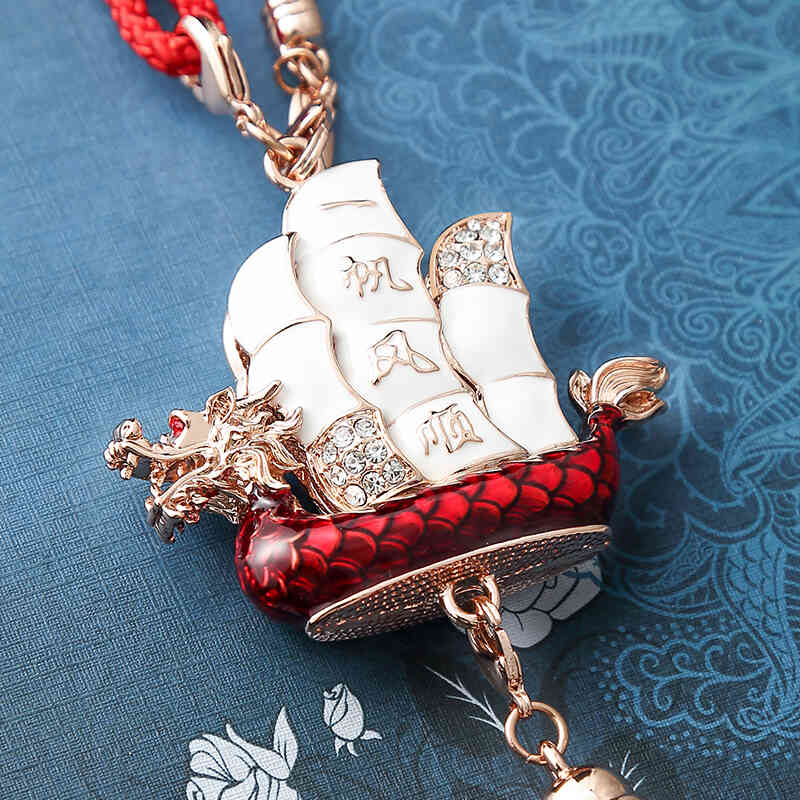 车小伴时尚镀金汽车挂件