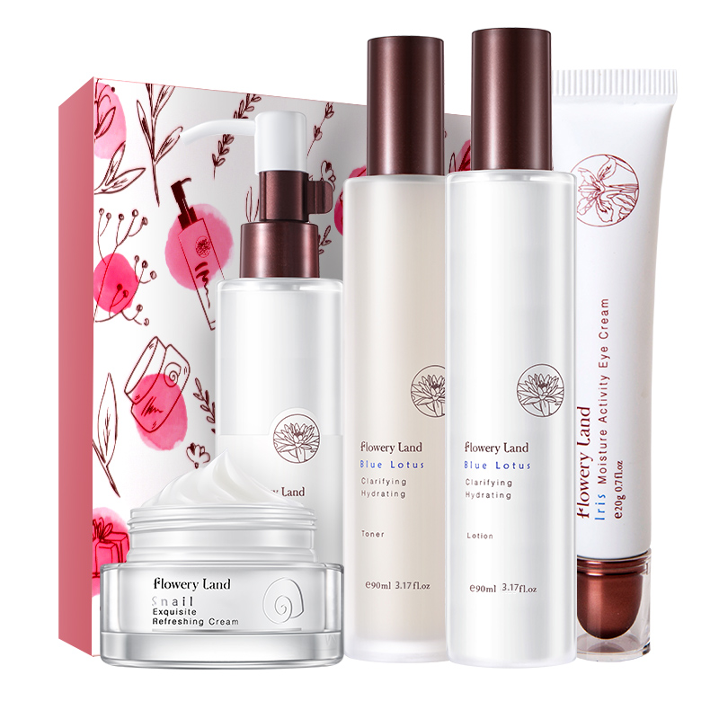 花肌粹花颜悦色保湿套装