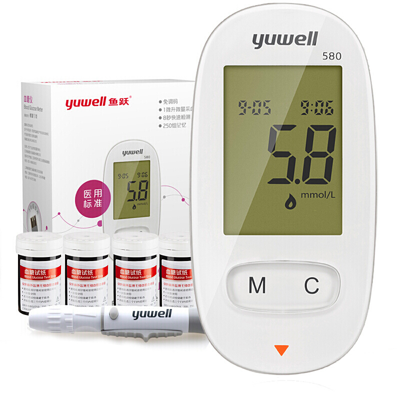 鱼跃 智能免调码血糖仪