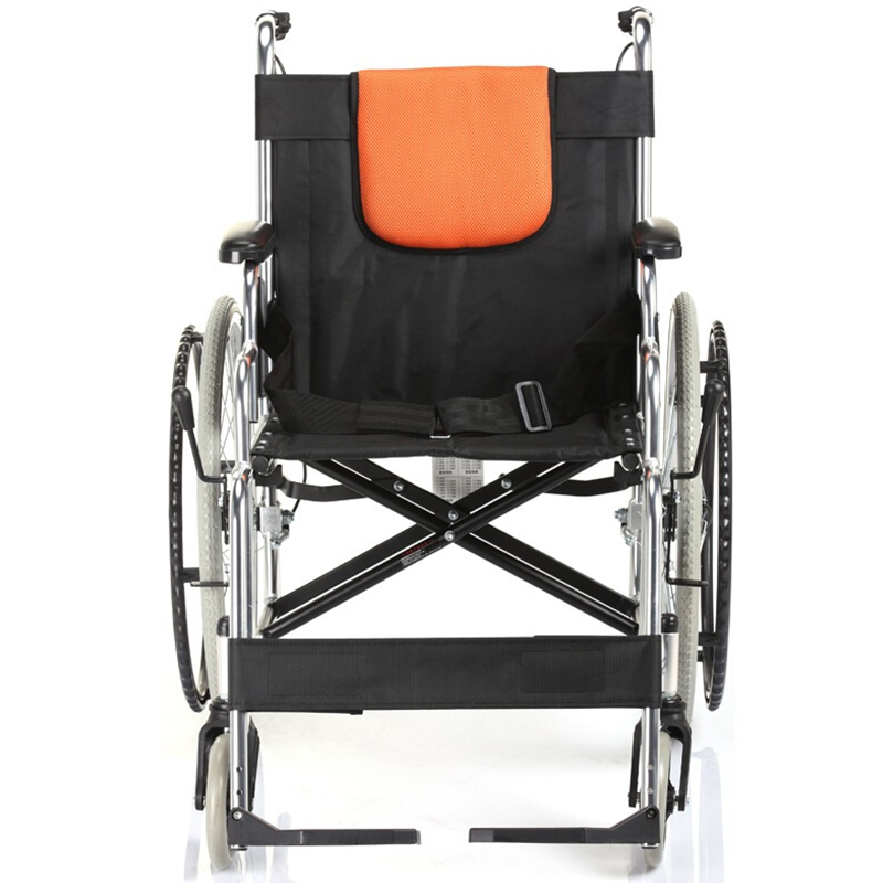 鱼跃折叠轮椅老人代步车