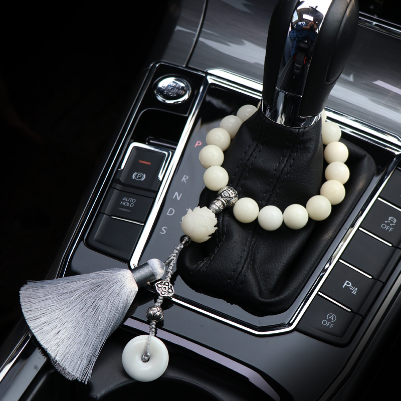 木菩印象 白玉菩提平安扣挂件