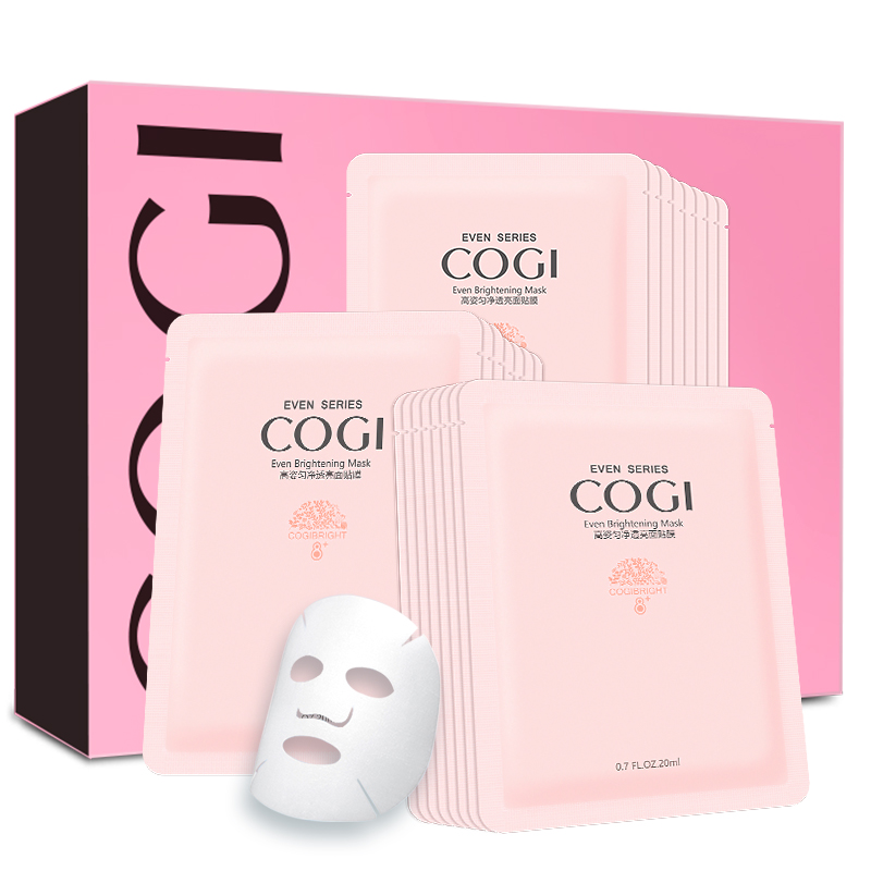 高姿 匀净透亮 补水面膜