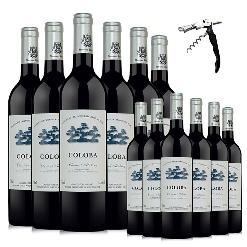 法国红酒 科洛巴甄选干红葡萄酒
