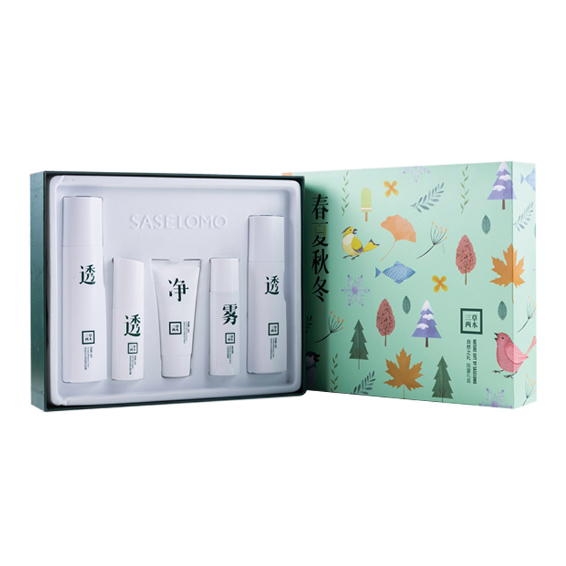 三草两木套装补水保湿套盒5件套