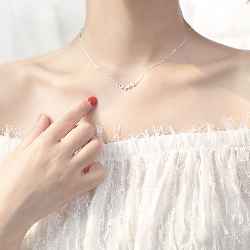 伊黛儿银杏叶项链