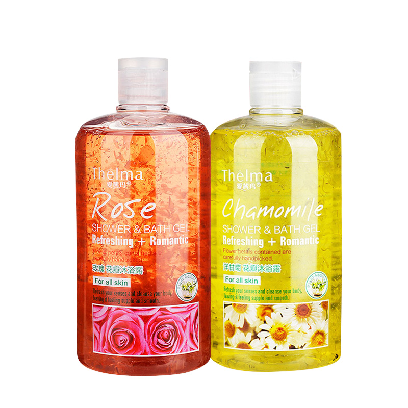 爱茜玛 精油鲜花香氛沐浴乳套装