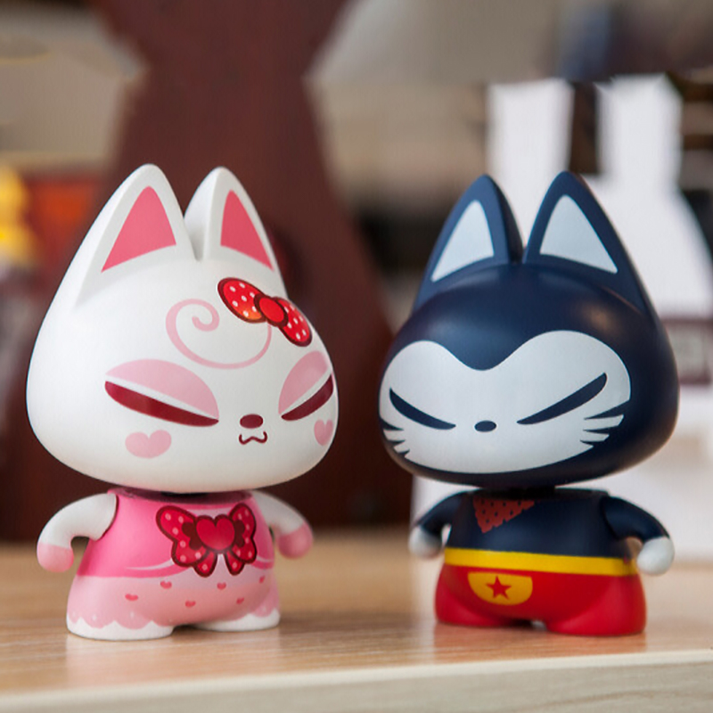 拽猫 卡通摇头汽车摆件