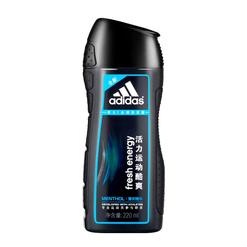 阿迪达斯 男士清凉沐浴露