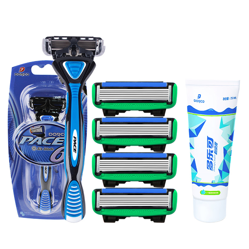 多乐可 6层手动刮胡刀