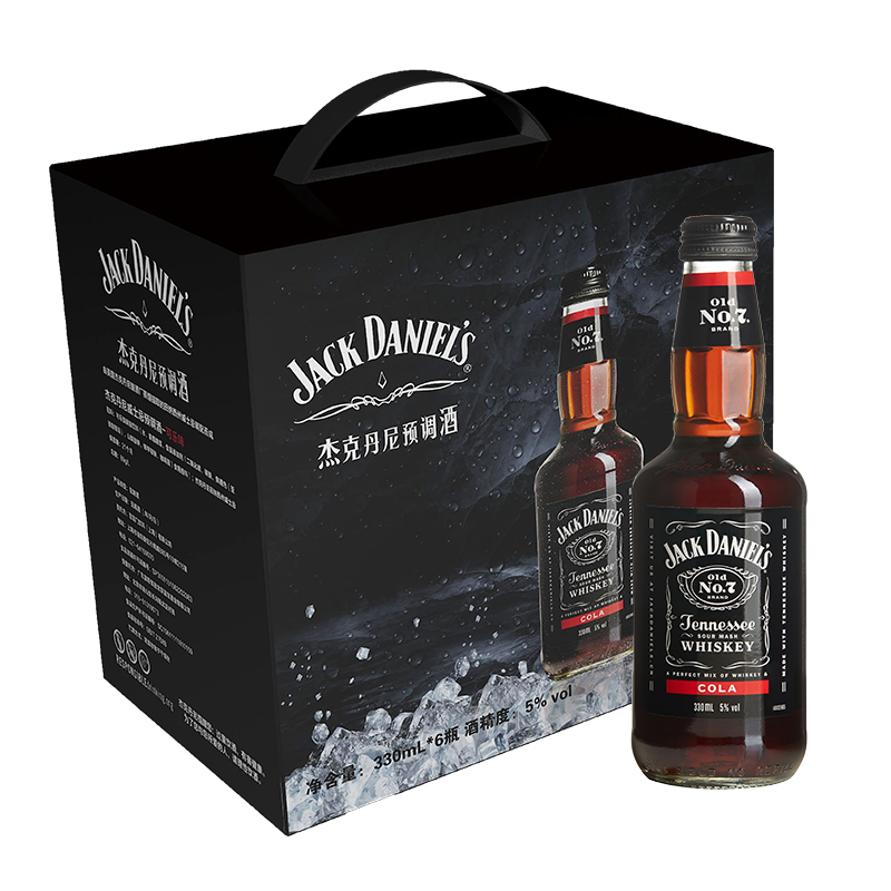 杰克丹尼 可乐味预调鸡尾酒
