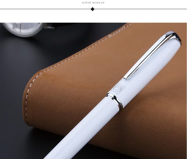 Pimio Fountain Pen, Signature Pen, Financial Extra Fine 0.38mm, Business Office Gift, Adult Student Calligraphy Practice, Men Women Mid-Autumn Festival Gift, Malaga Series 916 Light Blue 10