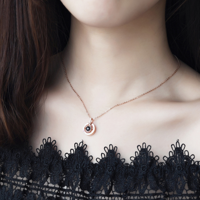 十六月缘 微雕爱意 吊坠