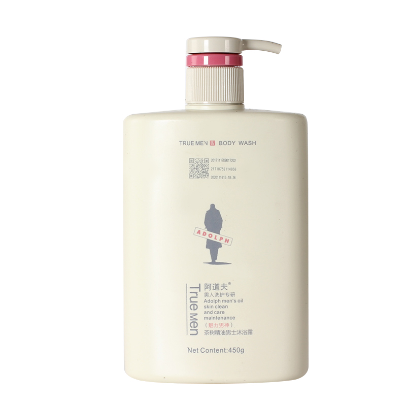 阿道夫茶树精油男士沐浴露