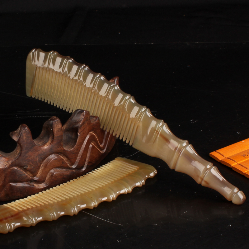 壮姑娘多功能送妈妈牛角梳