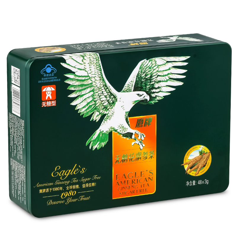 鹰牌 无糖花旗参茶