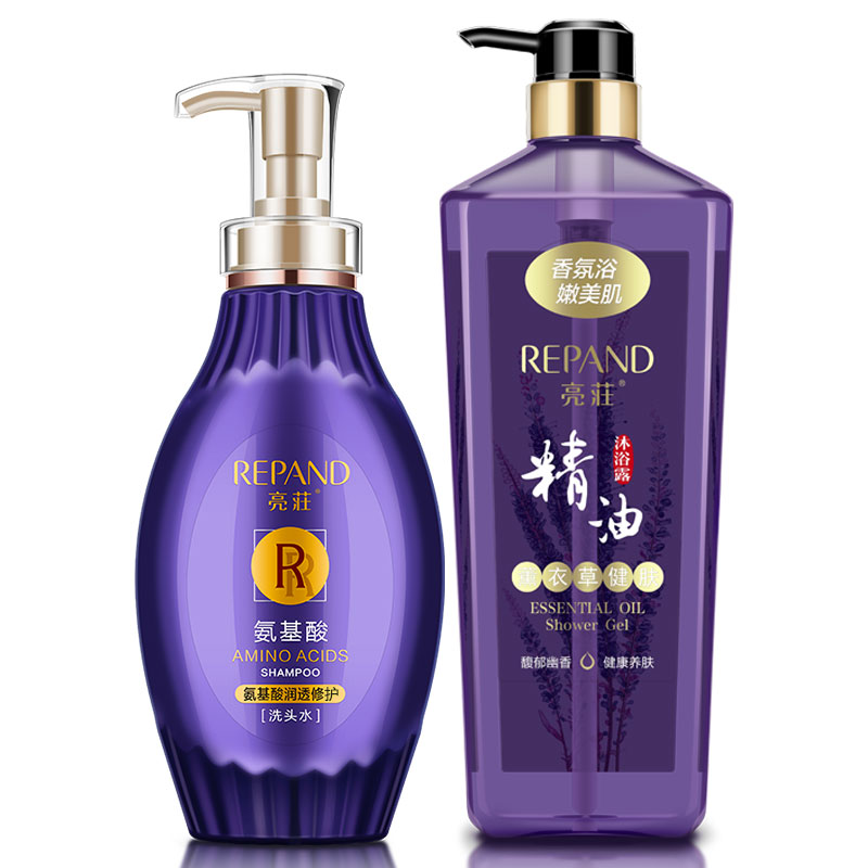 亮荘 精油香氛舒爽沐浴乳套装