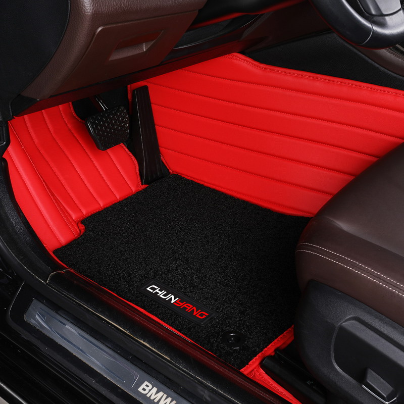 春洋 旋钮固定 汽车脚垫