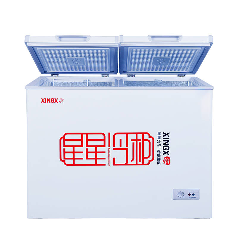 星星 顶开门双箱双温冷柜